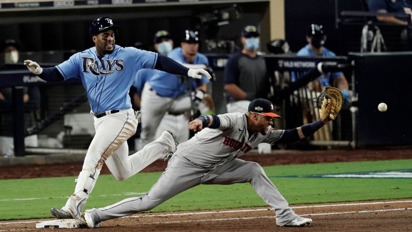 MLB: Los Rays mandan a volar a los Astros en inicio de la Serie de Campeonato