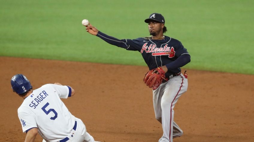 Dodgers se aplican al final, pero Braves ganan Juego 2 de la Serie de Campeonato