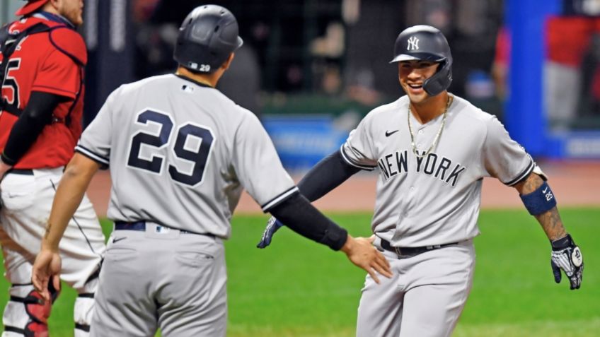 MLB: los Yankees apalean a los Indians con cuatro home runs en el inicio de los playoffs