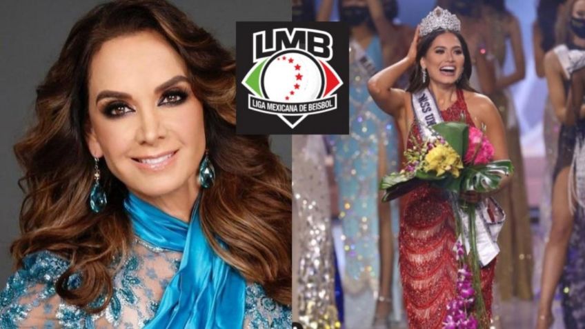 Lupita Jones se lleva trolleo de la LMB tras error con Andrea Meza