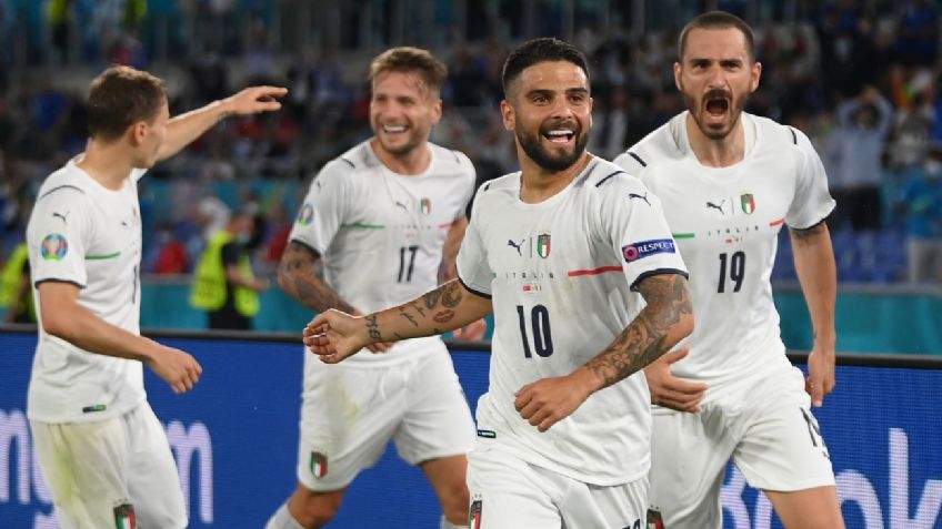 Italia golea 3-0 a Turquía y comienza con el pie derecho la Eurocopa 2021