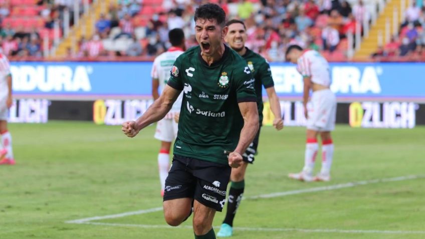 Santos Laguna busca revancha en Liga MX y golea al Necaxa en el Victoria