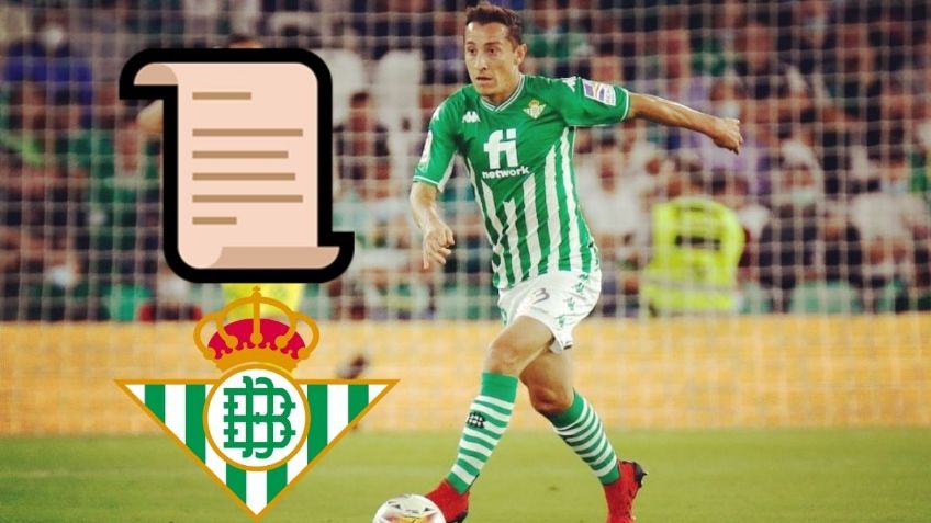 Así es el nuevo contrato que Andrés Guardado ya acordó con el Real Betis