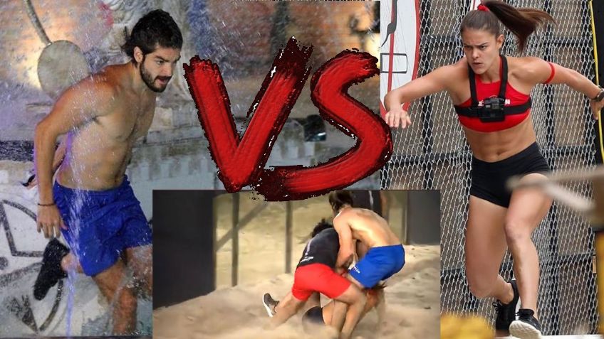 Exatlón México: Uriel termina arrastrando a Nataly en el Exaball