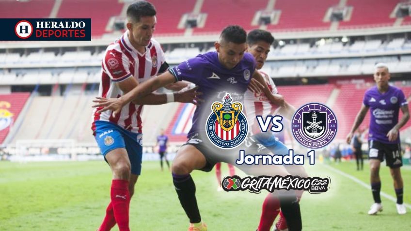 Qué canal transmite Chivas vs Mazatlán EN VIVO por TV: Jornada 1 Liga MX