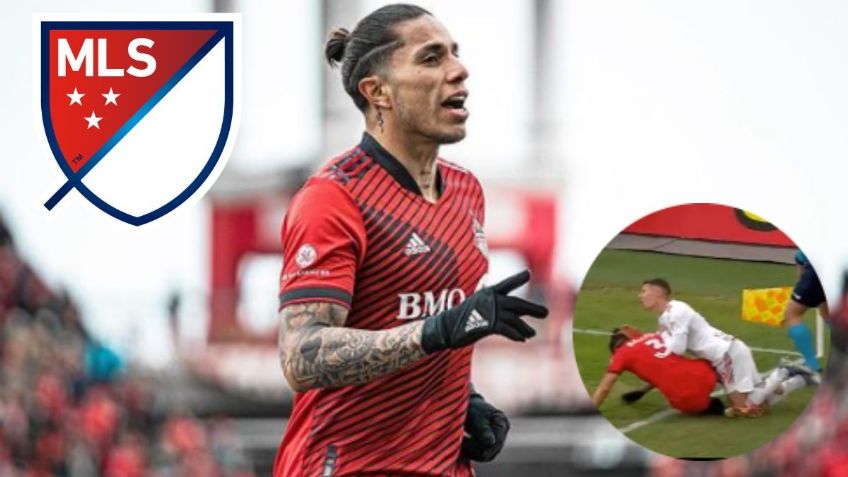 Así fue la brutal entrada de Carlos Salcedo que le costó multa deportiva y económica (VIDEO)