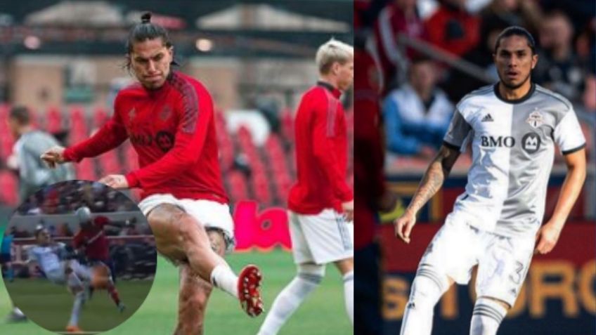 ¡De cárcel! Carlos Salcedo patea a rival en la cara y se va expulsado (VIDEO)