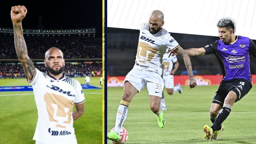 Dani Alves mueve a Pumas con las manos | CRÓNICA