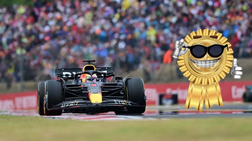 Max Verstappen gana el GP de Hungría y MEMES aplauden ayuda de Checo Pérez