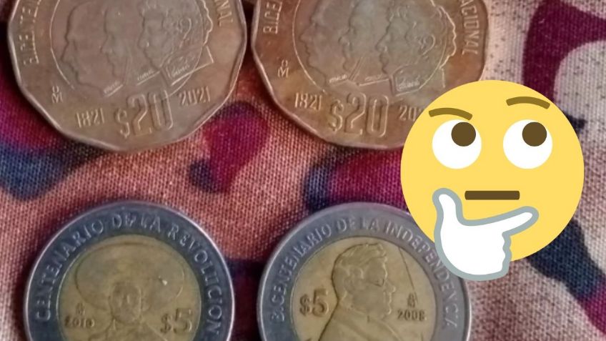 Monedas conmemorativas de 5 y 20 pesos se venden en 50 mil pesos; ¿cuáles son sus características?