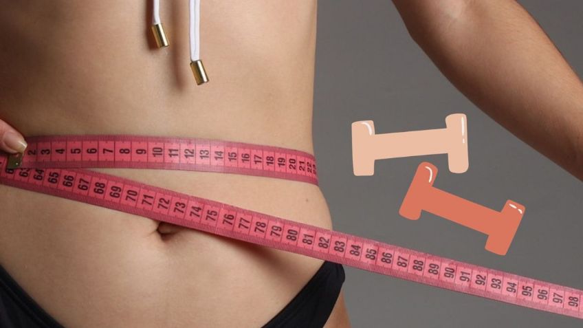 ¿Quieres reducir el abdomen y la cintura solo con mancuernas? Sigue paso a paso este VIDEO