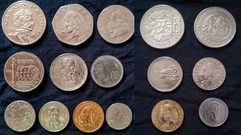Checa la colección de antiguas monedas mexicanas por la que piden 600 mil pesos