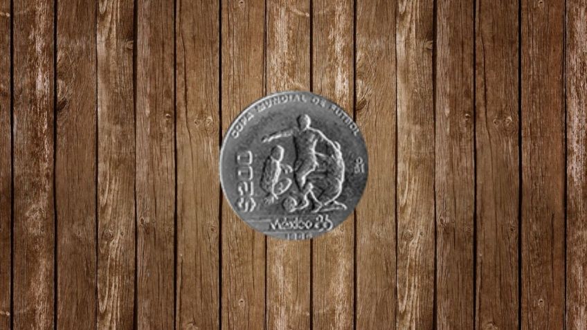 Moneda del Mundial de México 1986 se vende por 900 mil pesos | Características