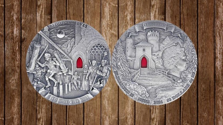 Rara moneda de plata de The Witcher se vende por 140 mil pesos | Características