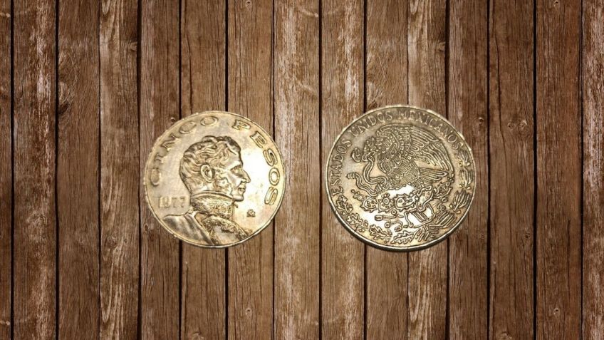 Moneda de 5 pesos se vende en 6 mil pesos en internet | Características