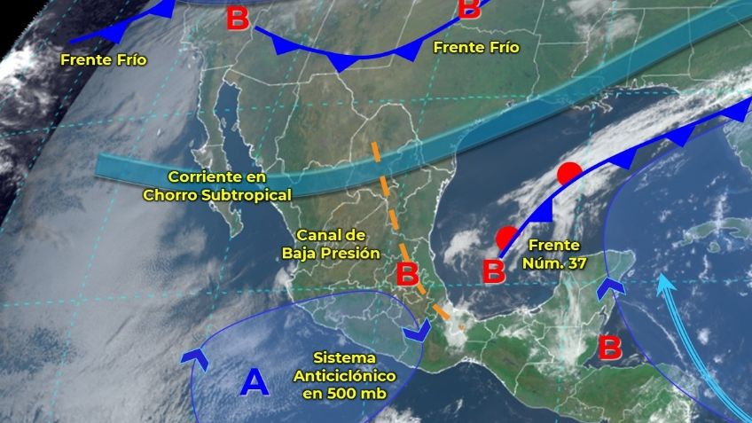 Frente Frío 38 | ¿Qué estados serán afectados con posibles REMOLINOS HOY 5 de marzo?