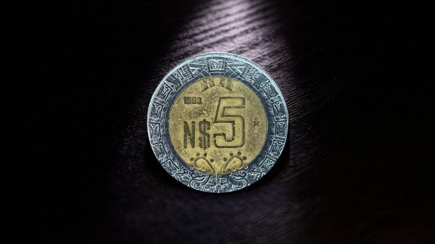 Entregan miles de pesos al propietario de esta ‘vieja’ moneda de 5 pesos: así la reconoces
