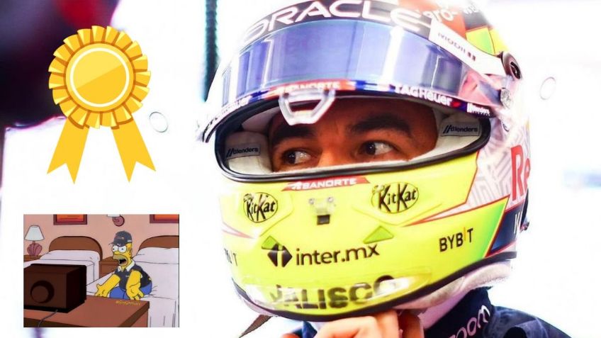 ¡Volvió Checo Pérez! Los MEMES festejan al mexicano por asegurar el PODIO en el GP de Hungría