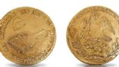¿Cómo es la moneda de oro de 1864 que se vende por 60 mil pesos en internet?