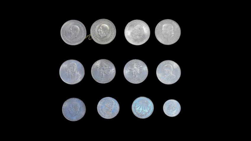 Colección de monedas de PLATA se vende por 15 mil pesos | Características