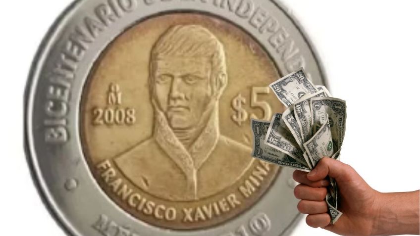 ¿Cómo reconocer la moneda de 5 pesos por la que piden 120 mil pesos en internet?