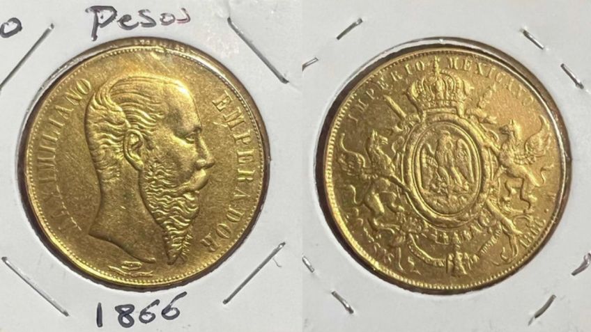 Rara moneda de ORO de 20 pesos se vende por hasta 140 mil pesos | Características