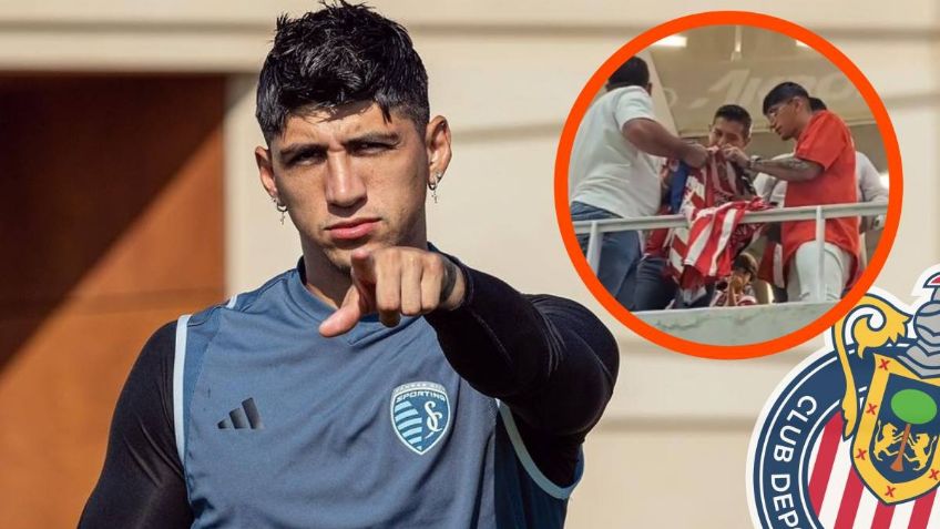 ¿Regresará a Chivas? Alan Pulido es visto en el Akron apoyando a Guadalajara en su juego con Pumas