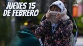 ¿Qué estados tendrán lluvias, heladas y posible NIEVE hoy jueves 15 de febrero?
