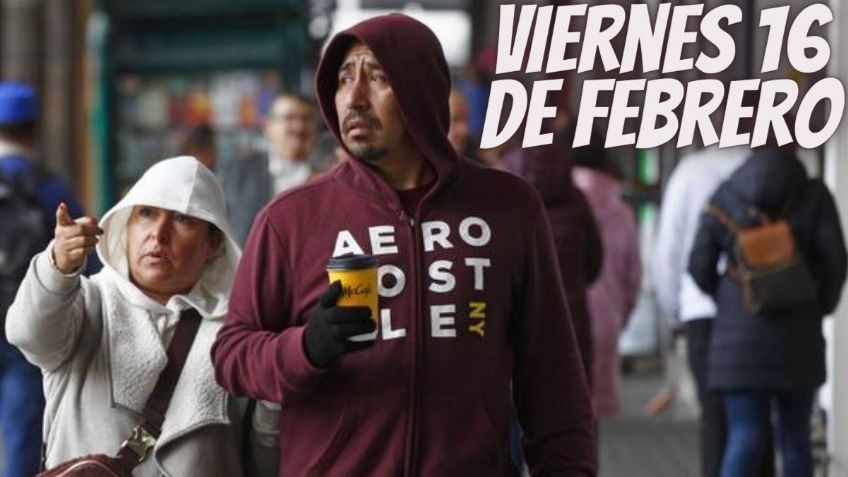 Lluvias, heladas y NIEVE en estados estados por el Frente Frío 35 hoy viernes 16 de febrero