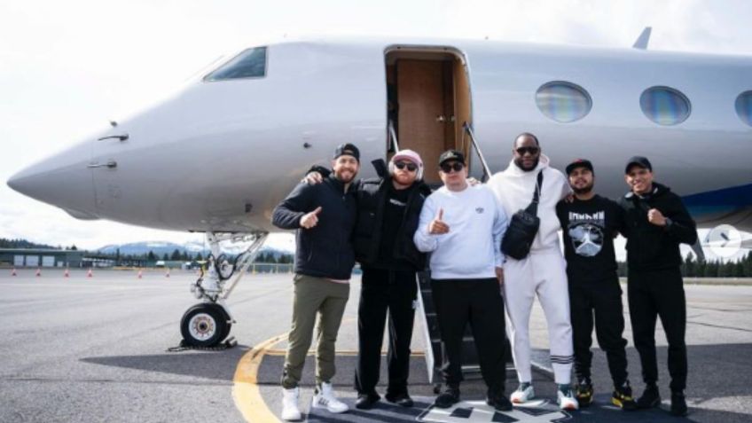 Así luce el MILLONARIO y lujoso avión privado en el que Canelo Álvarez viaja para sus peleas