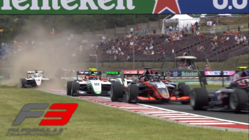 Noel León queda fuera del podio, pero cierra con éxito la carrera Sprint del GP de Hungría de la F3