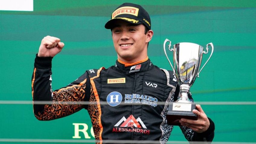 Noel León hace historia y sube al podio tras una excelente carrera en el GP de Hungría de la F3