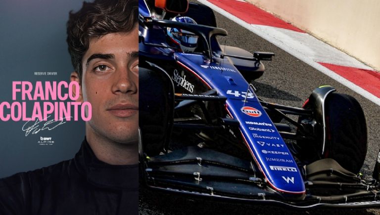 Colapinto firma en Alpine