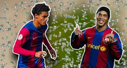 ¿Cuánto habría ganado Joao Mendes, hijo de Ronaldinho, en las inferiores del Barcelona?