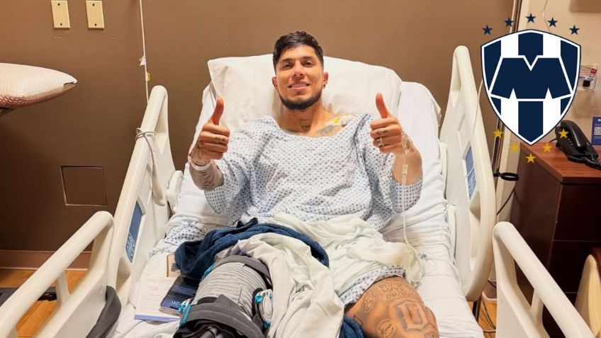 El mensaje de aliento de Carlos Salcedo tras ser operado; ¿cuánto duraría su rehabilitación en Rayados?