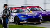 Foto ilustrativa de la nota titulada: Helio Meza brilla con Alessandros Racing: afianza podio y Top 10 en la Mazda Cup de Ohio