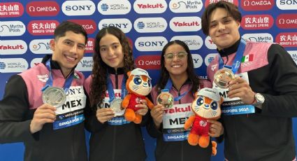 ¡Orgullo Mexicano! Osmar Olvera, Ale Estudillo, Yunuen Parra y Randal Willars ganan plata en Mundial