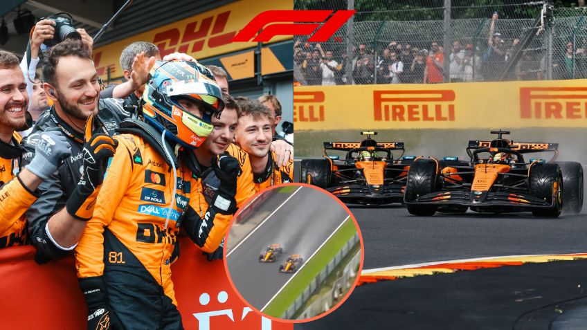 F1: Así fue la increíble maniobra de Oscar Piastri que lo llevó a ganar el GP de Bélgica | VIDEO