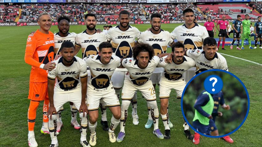 Misterioso jugador de Pumas desata dudas entre los aficionados tras aparecer en una foto; ¿quién es?