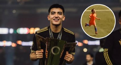 Así jugaba Gilberto Mora a los 8 años; revelan video de su paso goleador con Cruz Azul | VIDEO