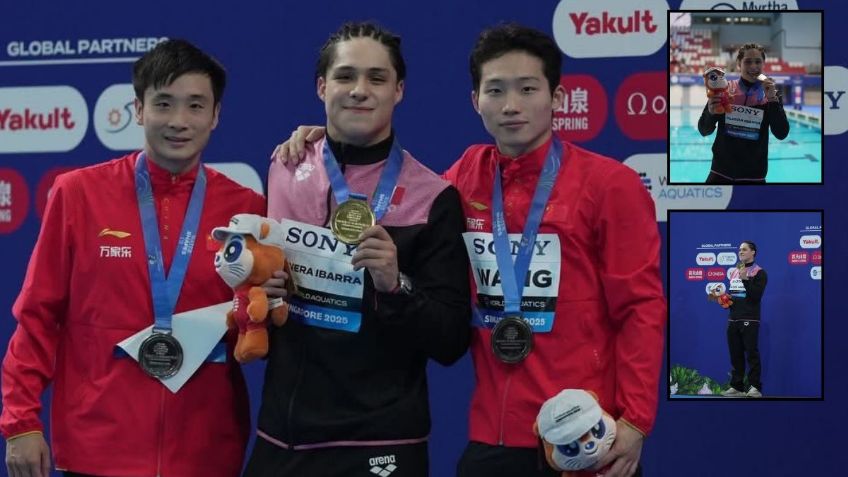 Osmar Olvera cumplió con la promesa que hizo de niño: vencer a los clavadistas chinos