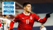 Foto ilustrativa de la nota titulada: Luka Jovic descarta fichar por Real Oviedo y llegaría a Grecia para jugar con un mexicano