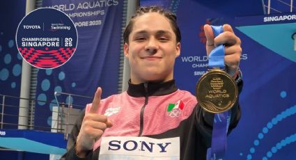 Reconocen al mexicano Osmar Olvera como el mejor clavadista del Mundial Singapur 2025