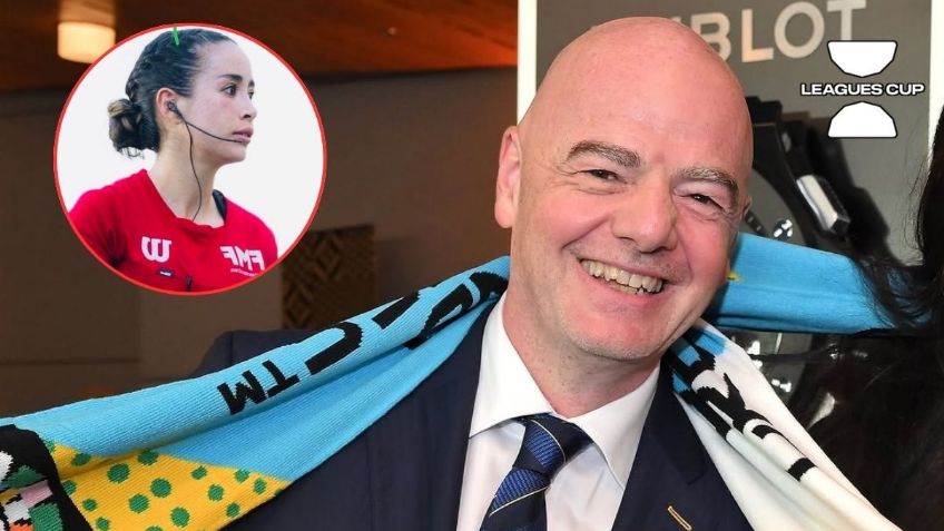 Leagues Cup 2025: Gianni Infantino se solidariza con Katia Itzel García y condena amenazas