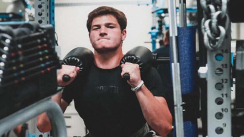 La rutina con la que Drake Maye, QB de Patriots, quema 5,000 calorías al día | VIDEO
