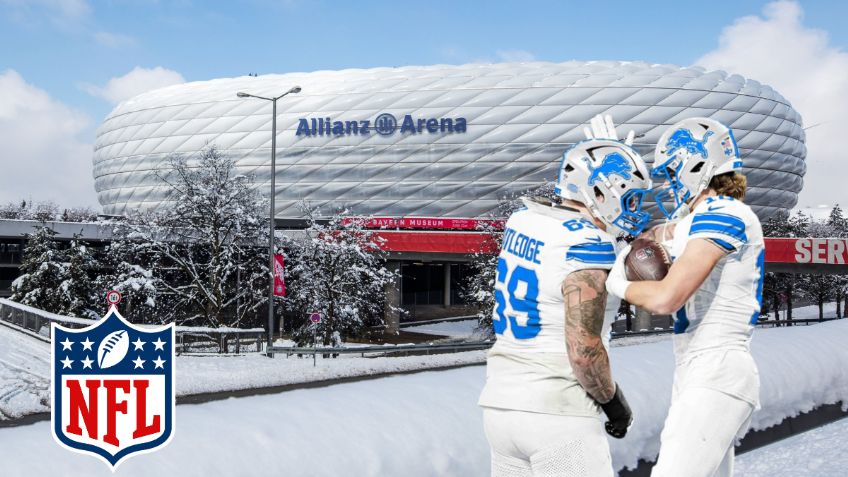 Detroit Lions tendrá juego internacional en la NFL 2026; visitará el Allianz Arena de Alemania