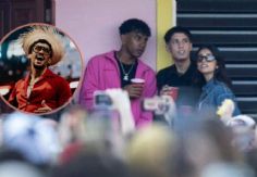 Foto ilustrativa de nota Lamine Yamal aparece en 'La Casita' de Bad Bunny con figuras del Barcelona | VIDEO