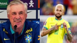 Foto que representa a Carlo Ancelotti confirma que Neymar estará en el Mundial 2026, pese a lesión