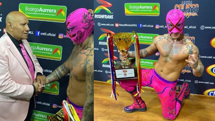 CMLL: La felicitación de Villano IV a Villano III Jr. que conmovió tras la Copa Jr. VIP 2026