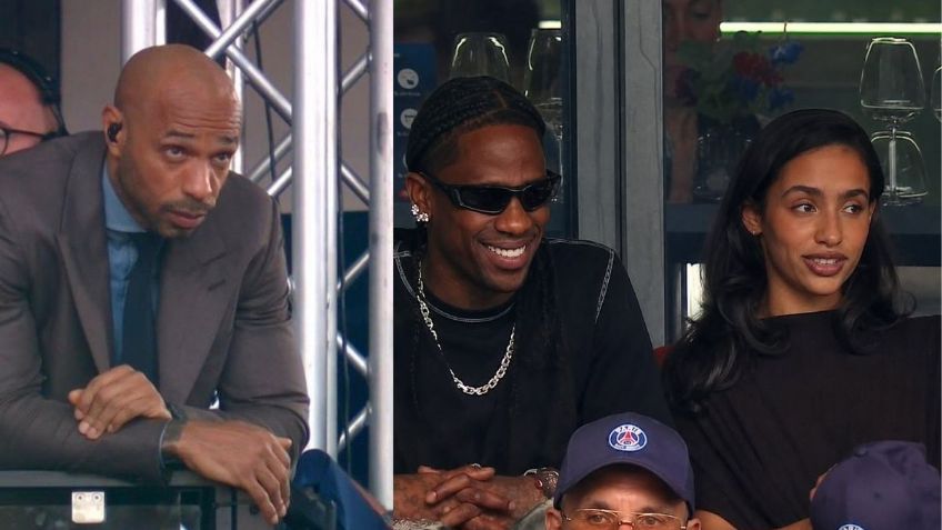 Thierry Henry, Arsène Wenger, Travis Scott y las estrellas que disfrutaron del PSG vs Arsenal